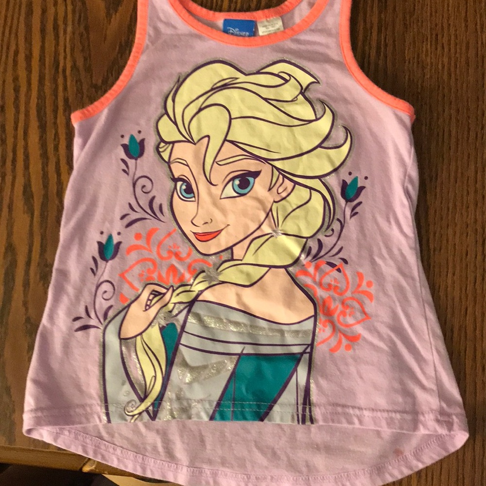 Girls Disney Frozen tank top